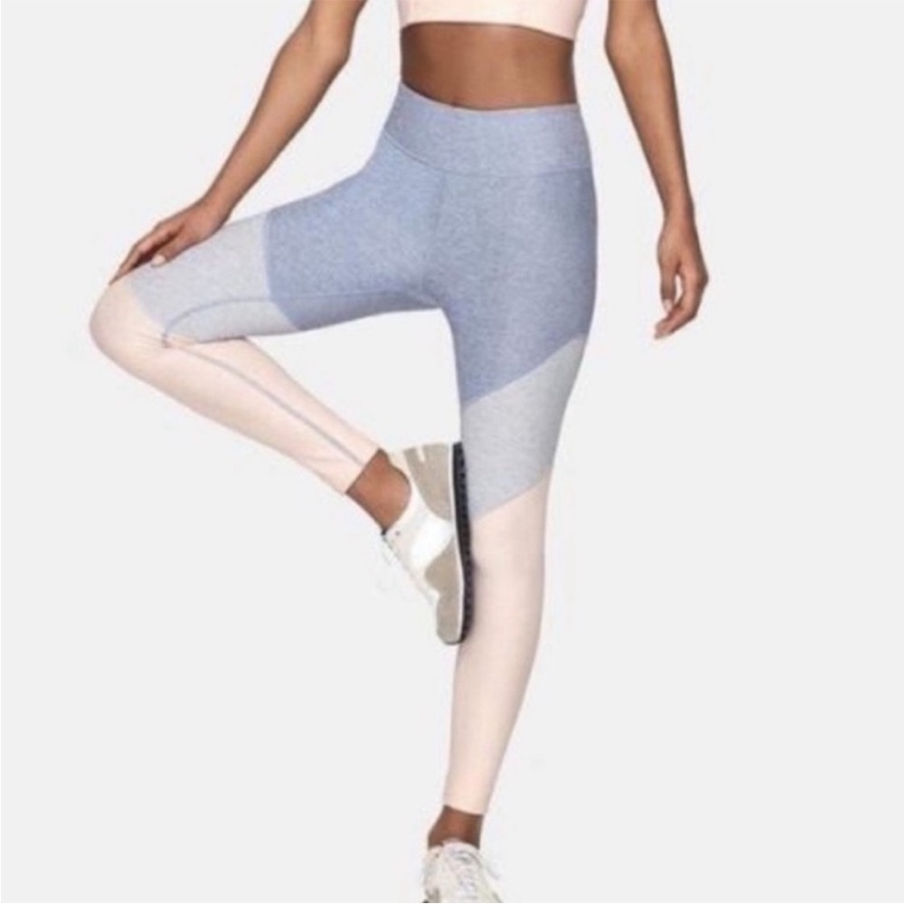 Outdoor Voices color block 7/8 springs leggings